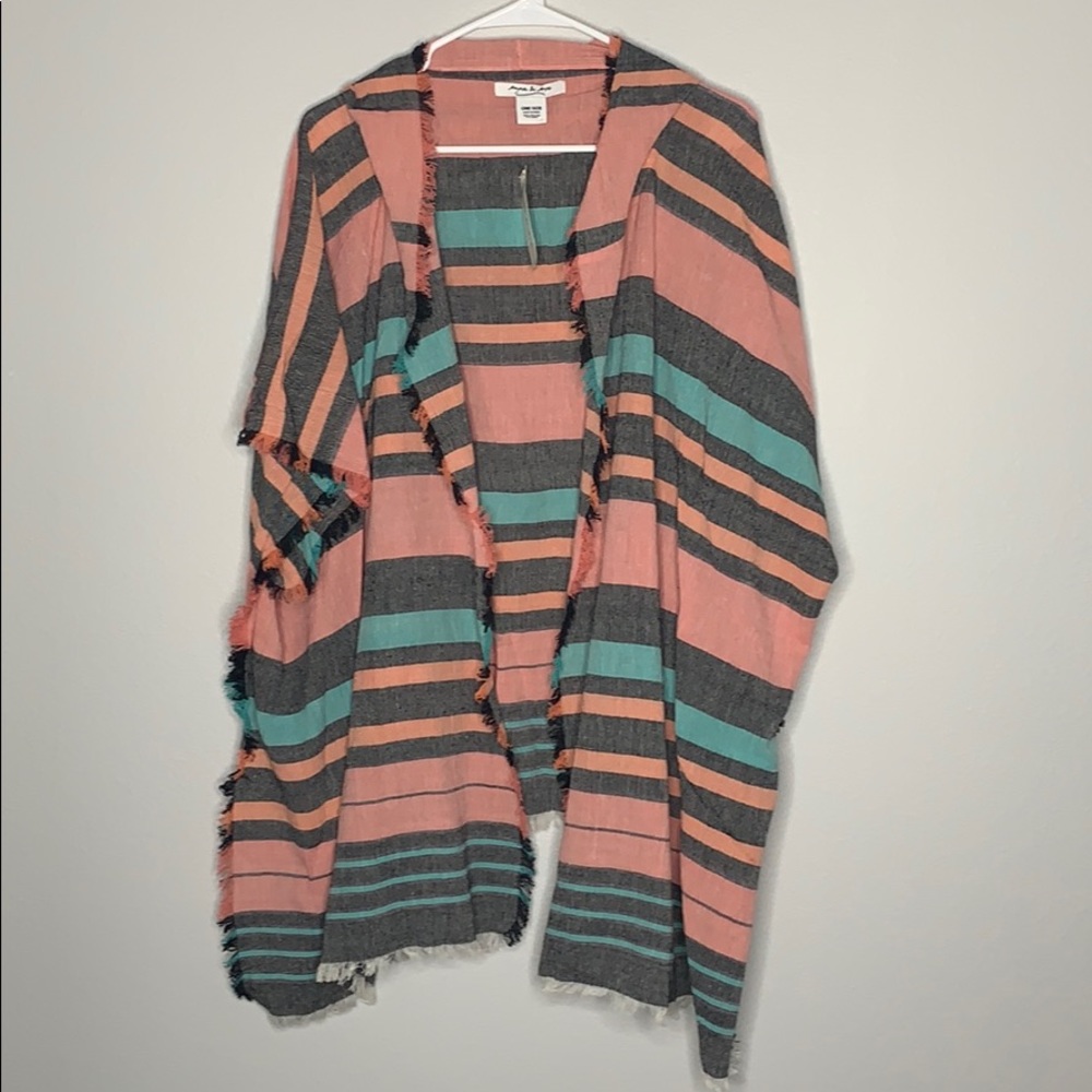 Anna & Ava Hooded Poncho